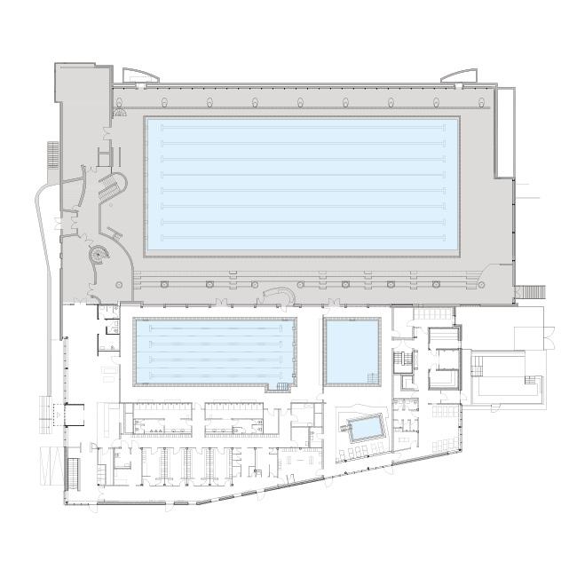 Heidbergbad Plan